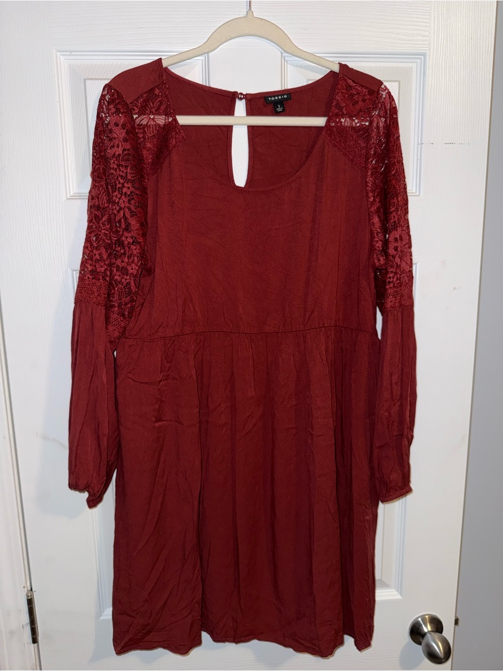 Torrid Burgundy Dress